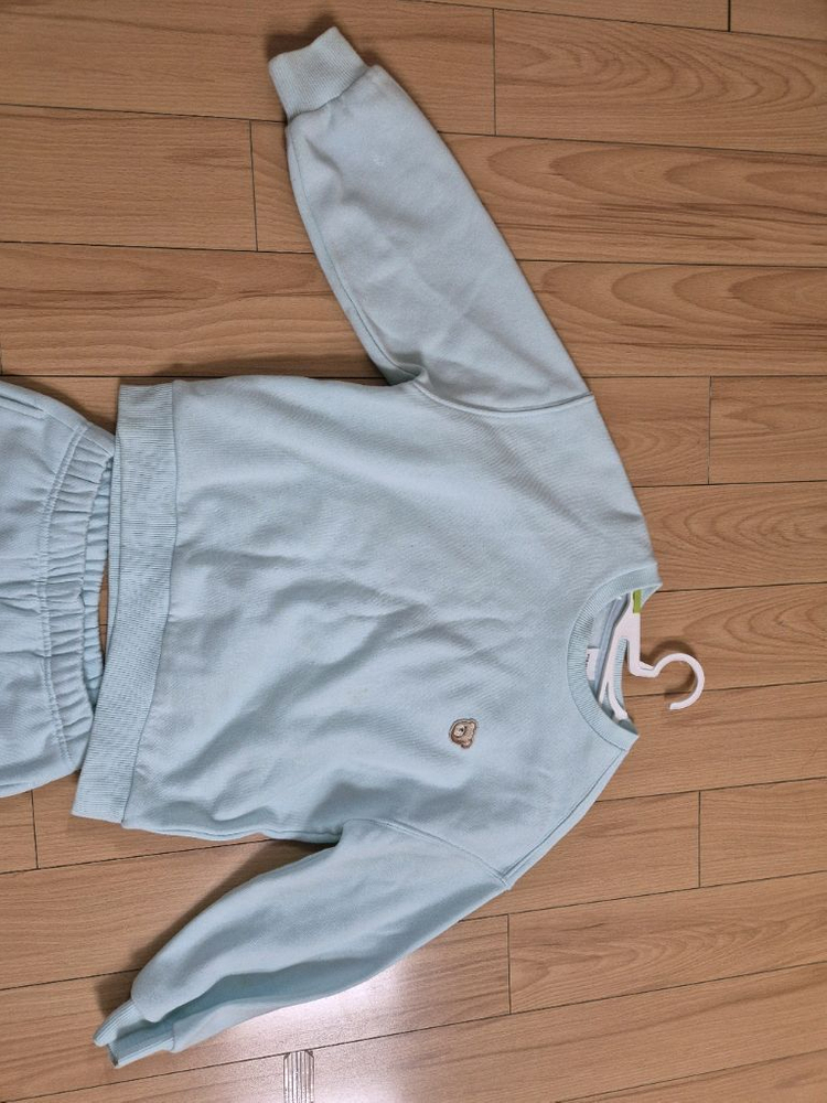 폴햄 키즈 기모 상하복 세트 130사이즈 셋업 이미지