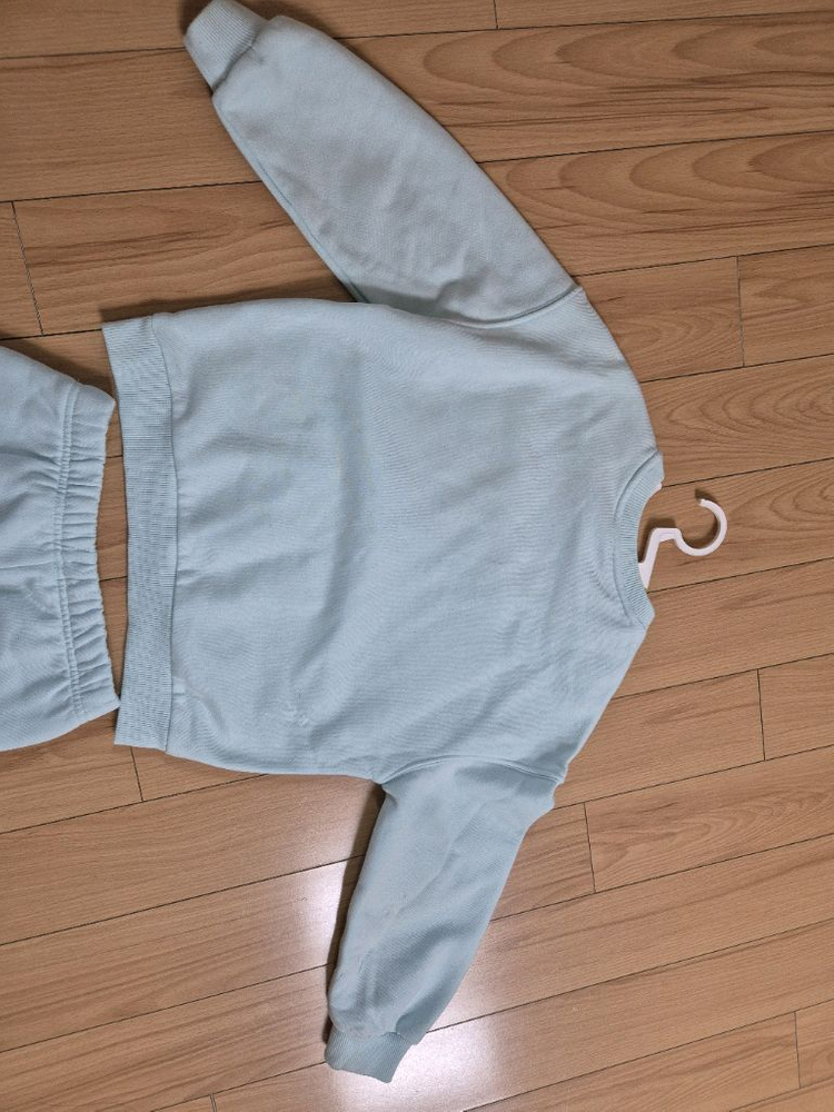 폴햄 키즈 기모 상하복 세트 130사이즈 셋업 이미지