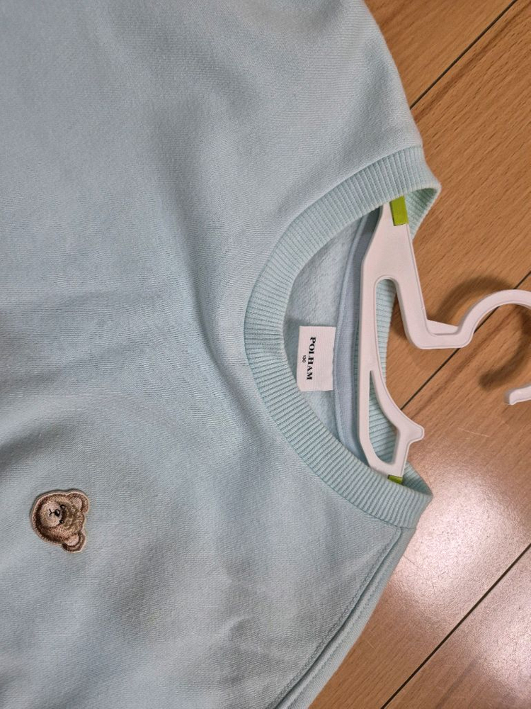 폴햄 키즈 기모 상하복 세트 130사이즈 셋업 이미지