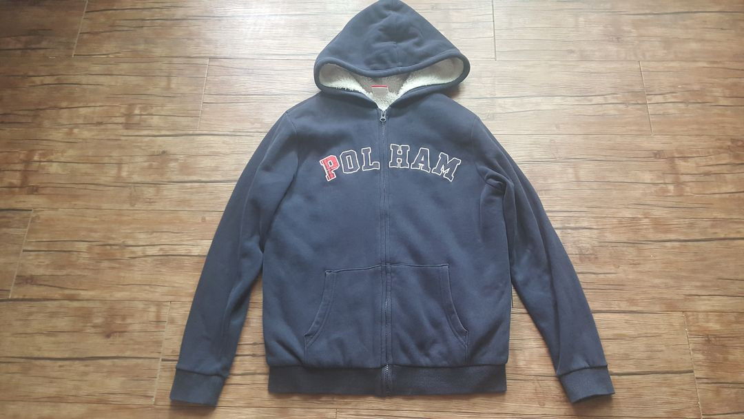 85 140 145 150 퍼 후드 가디건 져지 트레이닝점퍼 가디건 후드티--0