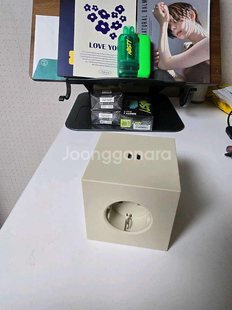 AVOLT 아볼트 스퀘어2 멀티탭 샌드 색상 판매--1