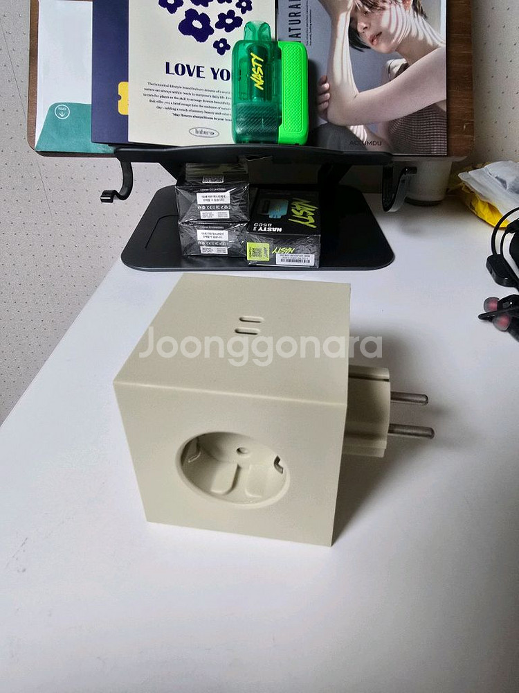 AVOLT 아볼트 스퀘어2 멀티탭 샌드 색상 판매--2