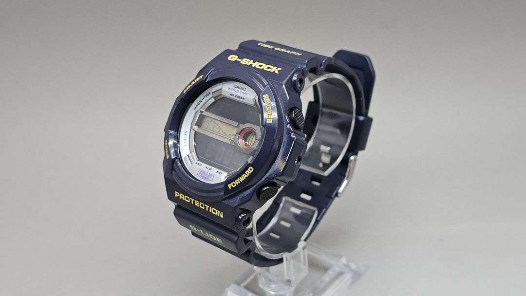 카시오 지샥 GLX-150B 지라이드 유광블루--1