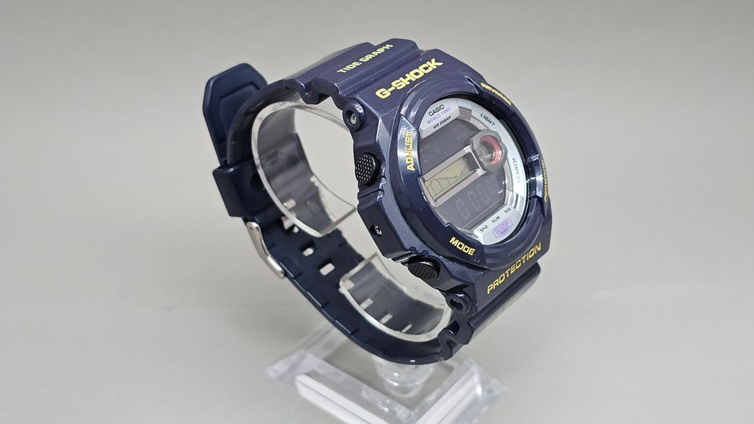 카시오 지샥 GLX-150B 지라이드 유광블루--2