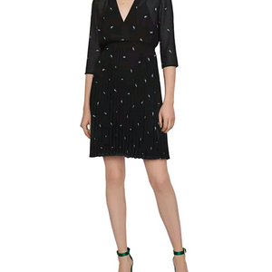 (새상품) 마쥬 자수 쉬폰 원피스 1사이즈