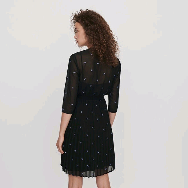 (새상품) 마쥬 자수 쉬폰 원피스 1사이즈--6