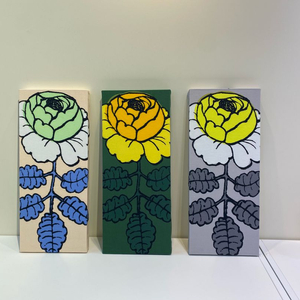 핀란드 정품 마리메꼬 꽃그림 캔버스액자 3종 (전시품) 이미지