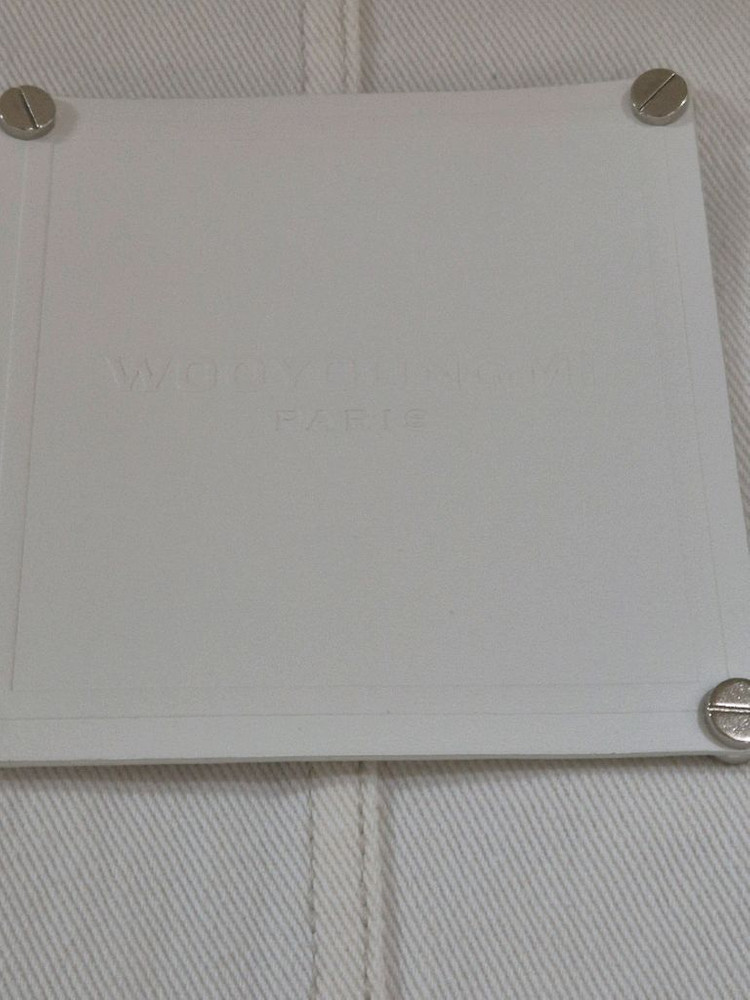 우영미 아이보리 데님 자켓 L 이미지