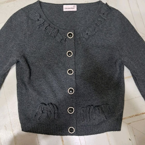 손정완 캐시미어 100프로 가디건 55사이즈