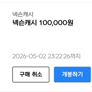 넥슨 캐시 10만원