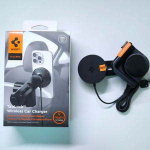 슈피겐 테슬라 무선충전거치대 qi2 주니퍼 판매합니다.