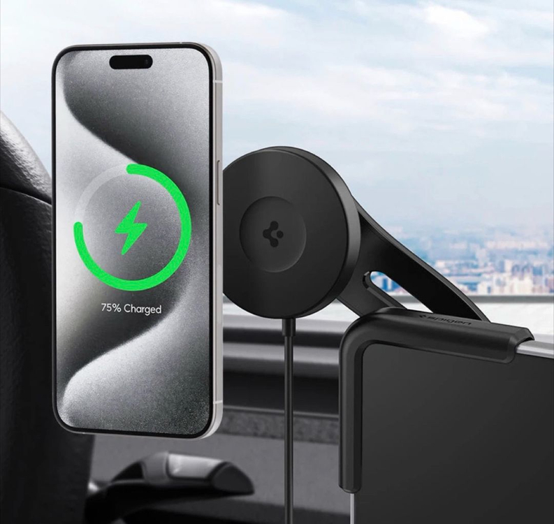 슈피겐 테슬라 무선충전거치대 qi2 주니퍼 판매합니다.--5