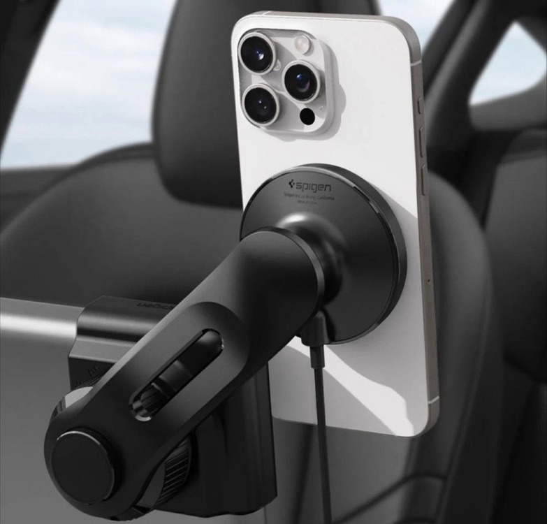 슈피겐 테슬라 무선충전거치대 qi2 주니퍼 판매합니다.--6