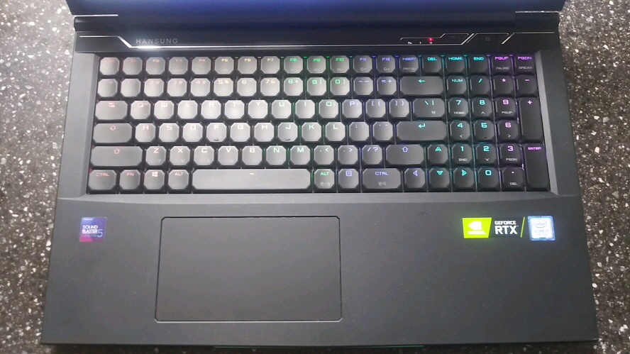 한성 TFG277W 고성능 게이밍 노트북/RTX2070,17.3인치 이미지