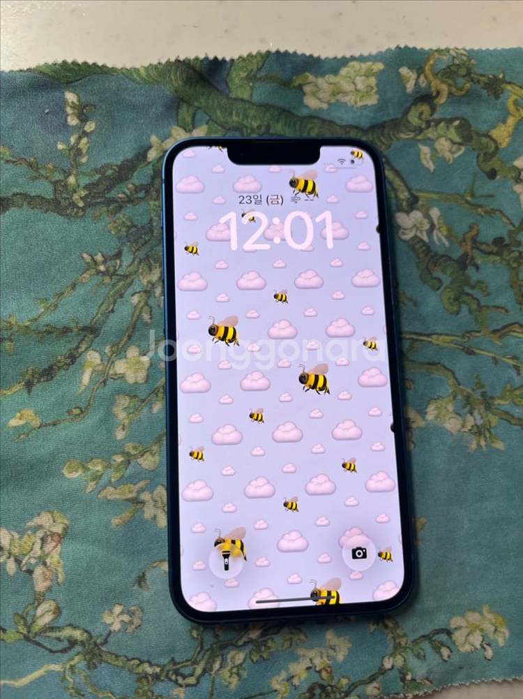 아이폰13미니 256 블루 SSS급 배터리90퍼--0