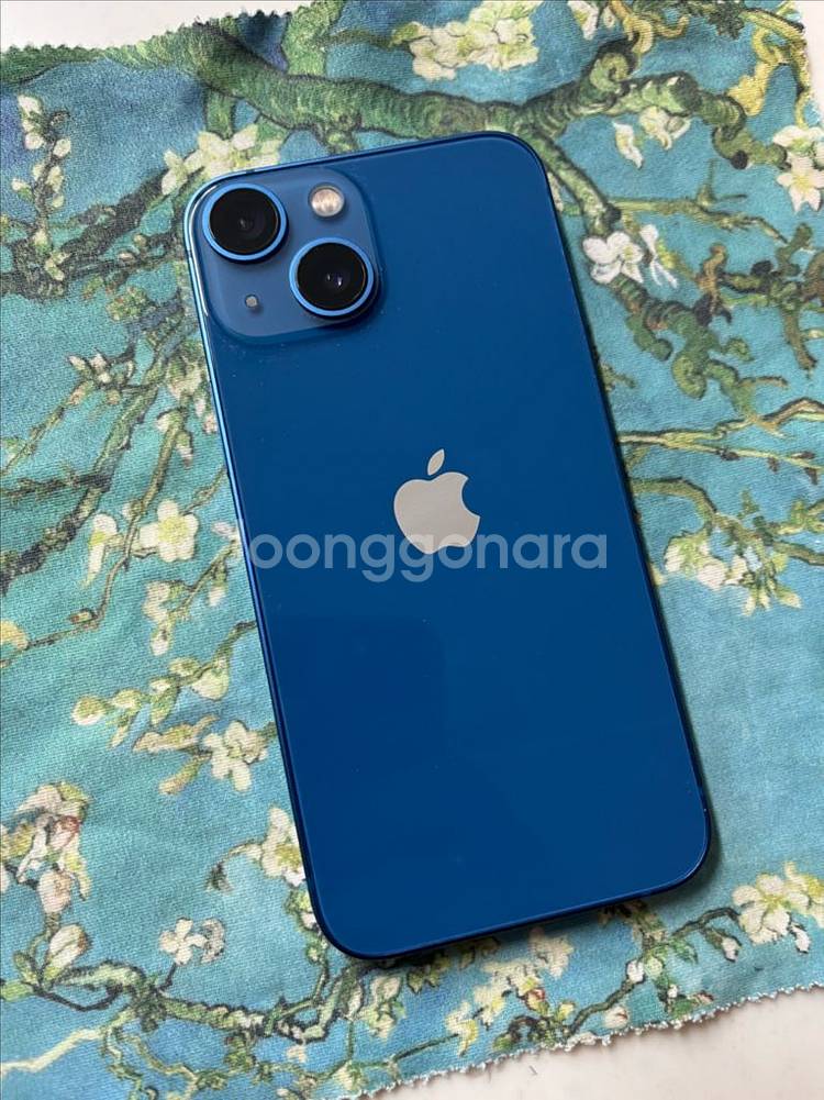 아이폰13미니 256 블루 SSS급 배터리90퍼--1