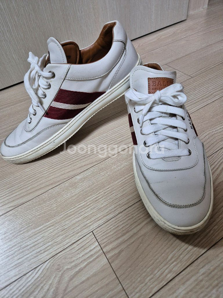 (정품) 발리 Bally Oriano 오리아노 가죽 스니커즈 280--0