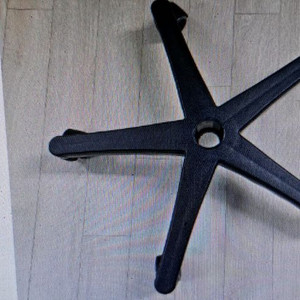 의자부품 회전의자다리 오발바퀴 오발다리