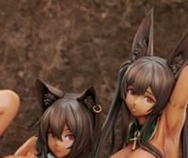 바인딩 binding 아누비스&바스테트 맨다리 1/4 스케일 피규어--0