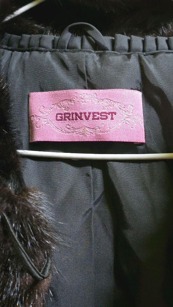 밍크 후드 베스트 이미지