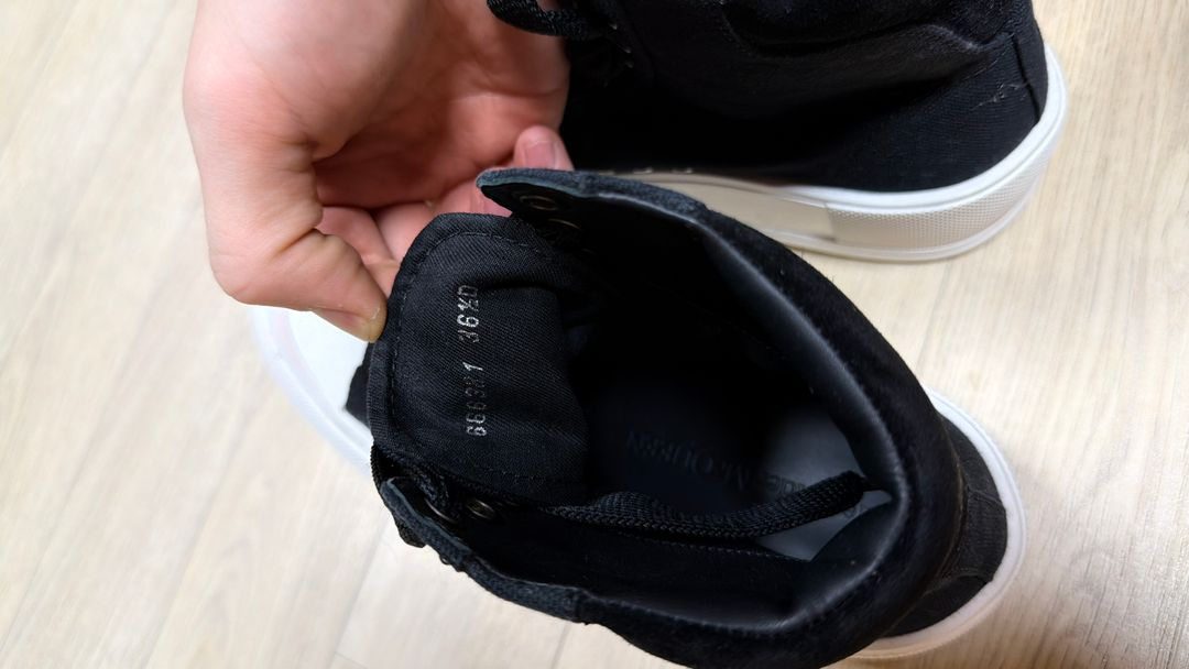 알렉산더맥퀸 신발 스니커즈 36.5사이즈--5