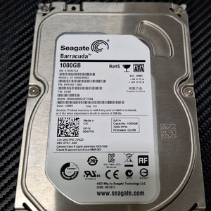 시게이트 1테라 하드디스크 Seagate 1000GB