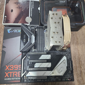 스레드리퍼 2950x, x399 어로스 익스트림, 녹투아 쿨러