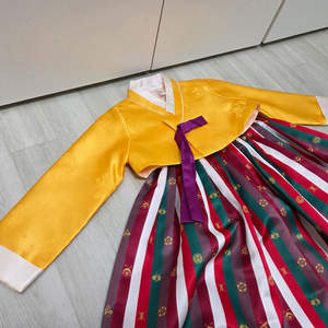 여아한복 색동한복 5호