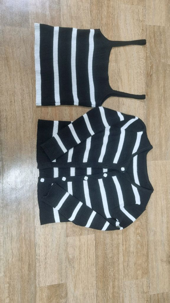 [총2벌일괄]나시+가디건세트--0