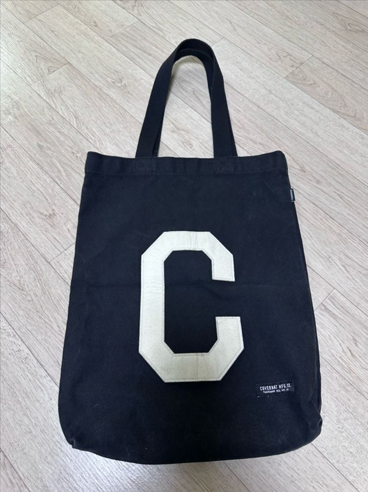 커버낫 에코백 블랙--0