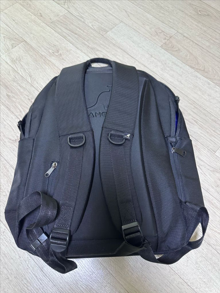 캉골 백팩 블랙--1