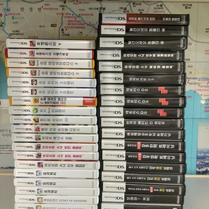 닌텐도 3DS NDS 게임팩 정리합니다.