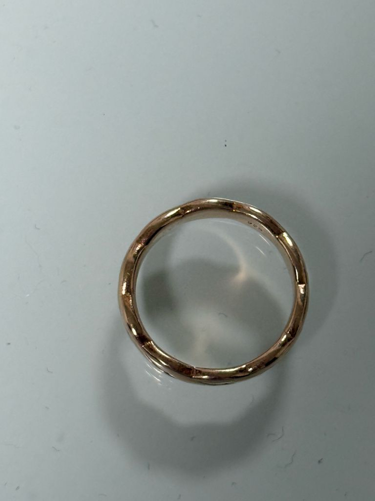 925실버반지 로즈골드 15호--1