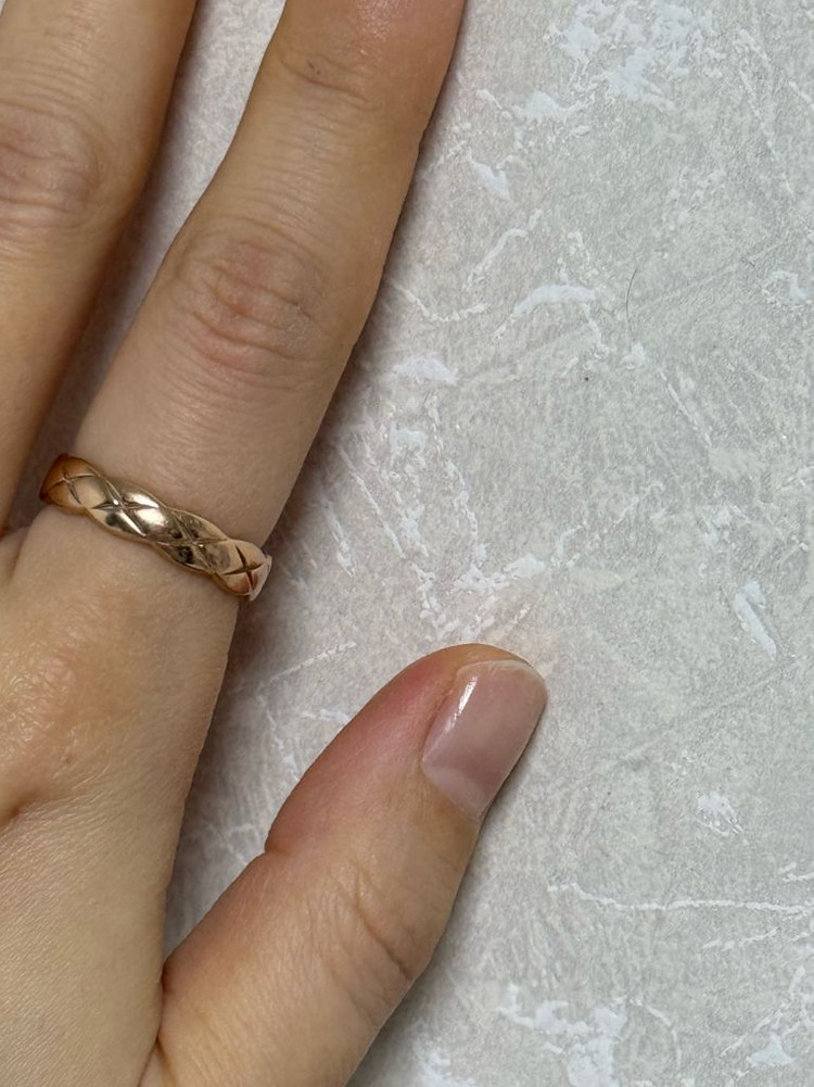 925실버반지 로즈골드 15호--2