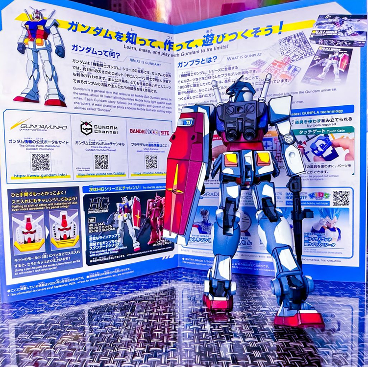35주년 기동전사 건담 퍼스트건담 2D애니 도색 리페인트 프라모델 건프라 도색작 피규어 박물관 전시회 전시관 전시용--2
