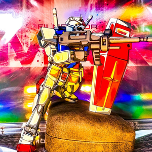 35주년 기동전사 건담 퍼스트건담 2D애니 도색 리페인트 프라모델 건프라 도색작 피규어 박물관 전시회 전시관 전시용