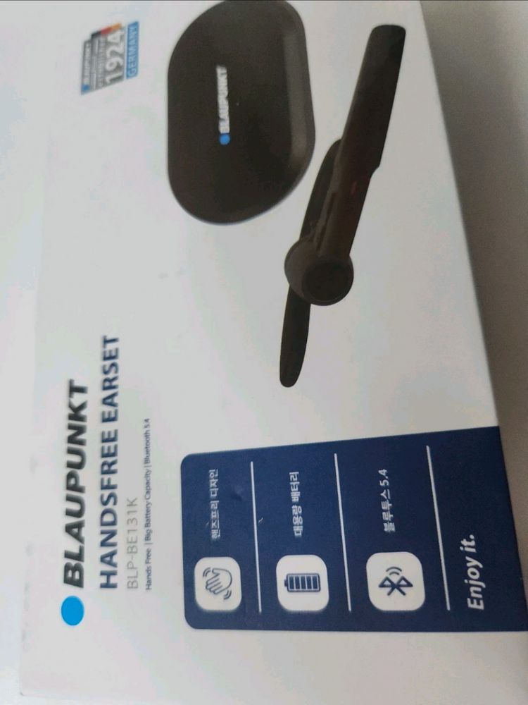 2회 착용 / 핸즈프리 이어셋 BLP-BE131K--2