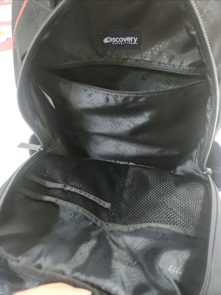 디스커버리 19L 백팩 검정색--5