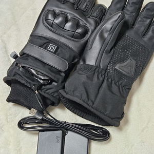 (새것)오토바이 열선장갑 방한용 겨울털장갑 배달셋팅 스키장갑