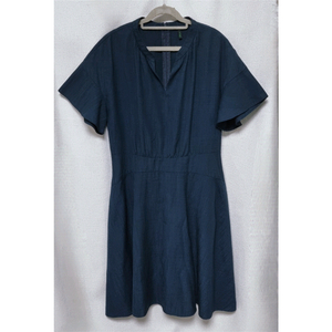 베네통 린넨 원피스