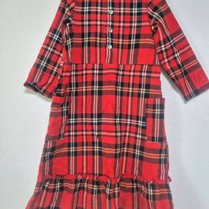 미니로디니 체크 원피스 6-7Y