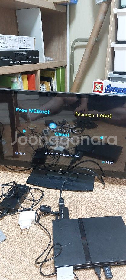 PS2 플스2 정품 메모리 8MB FMCB 포함--2