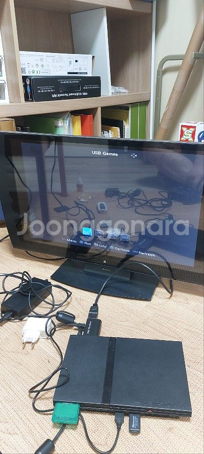 PS2 플스2 정품 메모리 8MB FMCB 포함--5