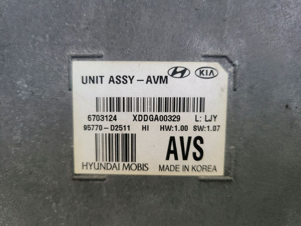 제네시스 EQ900 AVM 어라운드뷰 95770-D2511 이미지