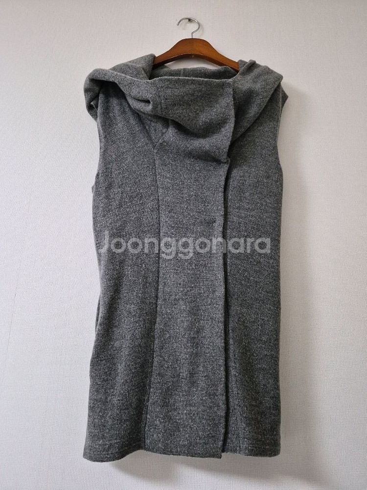 한섬타임 울.캐시미어혼방 베스트--1