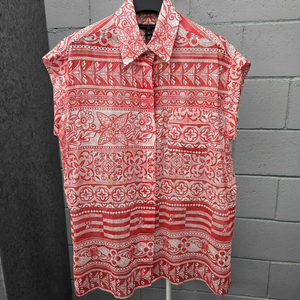 [여성34사이즈]루이비통 LV 모노그램 박시 셔츠