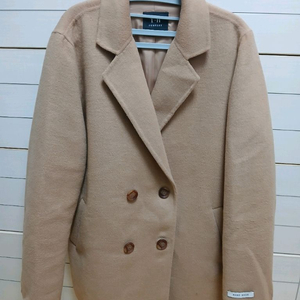 모직 핸드메이드 반코트 더플코트55사이즈4만원,모50%정가30만원대 상태최상