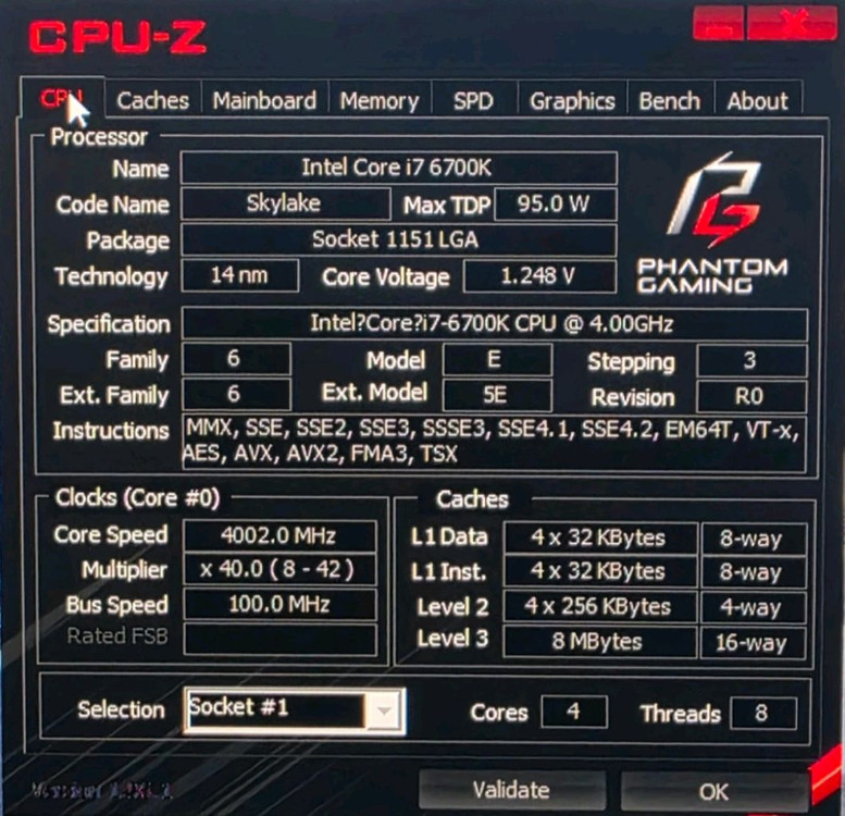 ITX PC 인텔 i7-6700K DDR4 16기가 SSD 삼성850 프로 이미지