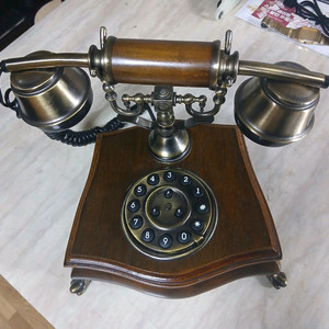 황실 어전 전화기 골동품