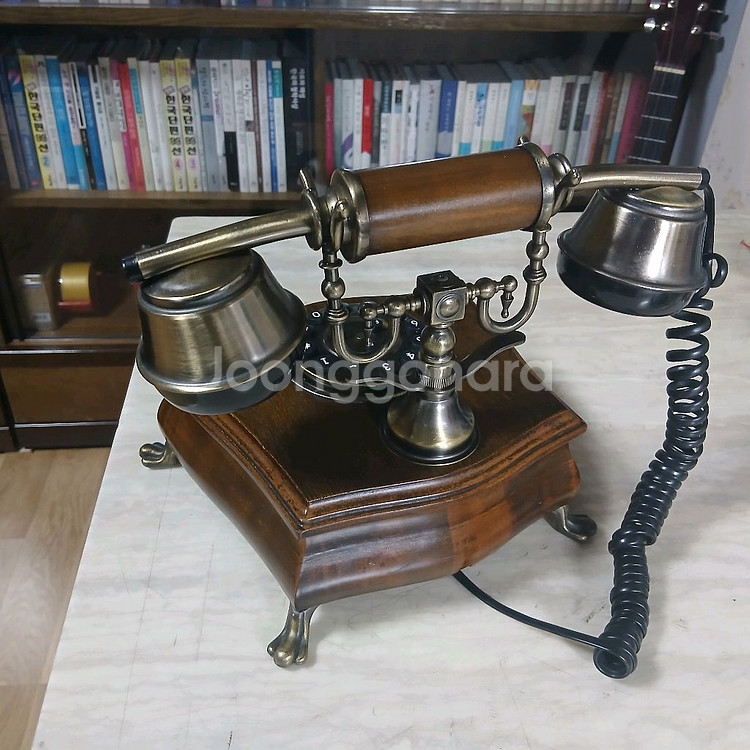 황실 어전 전화기 골동품--1